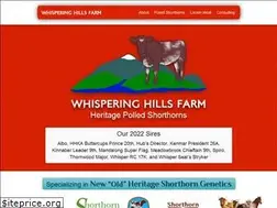 Sites similar to whisperinghillsfarm.com