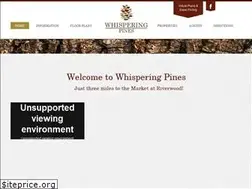 Sites similar to whisperingpines-ga.com
