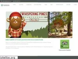 Sites similar to whisperingpinescamping.com