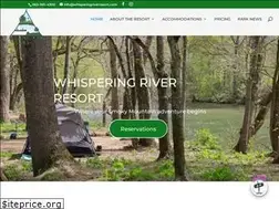 Sites similar to whisperingriverresort.com