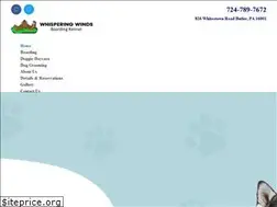 Sites similar to whisperingwindskennel.net