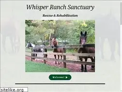 Sites similar to whisperranch.org