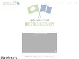 Sites similar to whistleblowerday.org