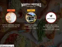 Sites similar to whistlebritcheschicken.com