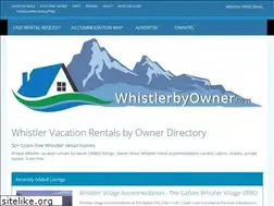 Sites similar to whistlerbyowner.com