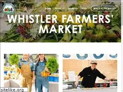 Sites similar to whistlerfarmersmarket.org