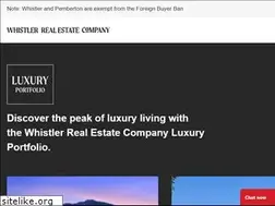 Sites similar to whistlerluxuryportfolio.com
