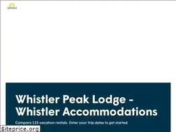 Sites similar to whistlerpeaklodge.com