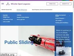 Sites similar to whistlerslidingcentre.com