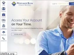Sites similar to whitakerbank.com