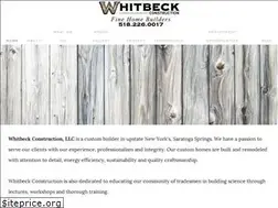 Sites similar to whitbeckconstruction.com