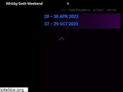 Sites similar to whitbygothweekend.co.uk