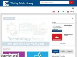 Sites similar to whitbylibrary.ca