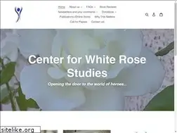 Sites similar to white-rose-studies.org