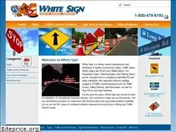 Sites similar to white-sign.com