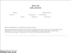 Sites similar to whitebalancestudios.com
