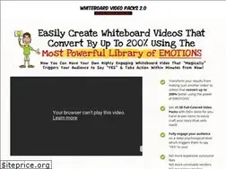 Sites similar to whiteboardvideopacks.com