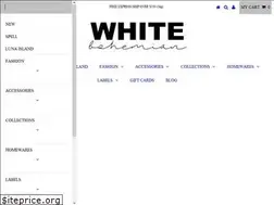 Sites similar to whitebohemian.com.au