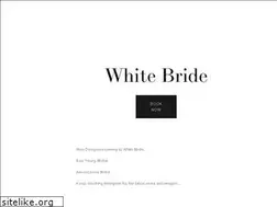 Sites similar to whitebride.net
