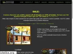 Sites similar to whitecedarshingles.com