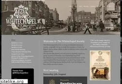 Sites similar to whitechapelsociety.com