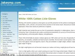 Sites similar to whitecottonlislegloves.com