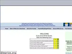 Sites similar to whitedovesociety.com