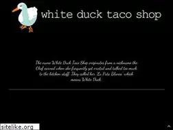 Sites similar to whiteducktacoshop.com