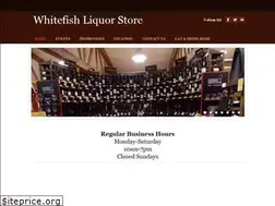 Sites similar to whitefishliquor.com