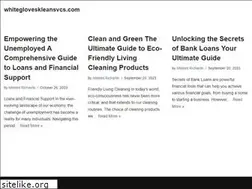 Sites similar to whitegloveskleansvcs.com
