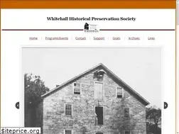 Sites similar to whitehallhistoricalsociety.org