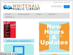 Sites similar to whitehallpubliclibrary.org