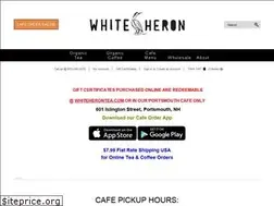 Sites similar to whiteherontea.com