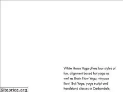 Sites similar to whitehorse.yoga