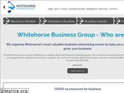 Sites similar to whitehorsebusinessgroup.com.au