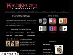 Sites similar to whiteknucklecards.com