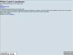 Sites similar to whitelabelconsultants.com