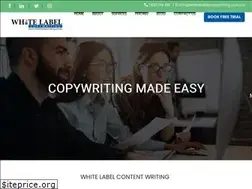 Sites similar to whitelabelcopywriting.com.au