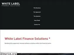 Sites similar to whitelabelfinancesolutions.com