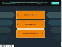 Sites similar to whitelabelrecords.com