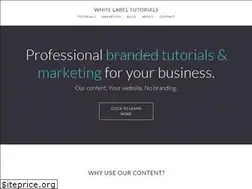 Sites similar to whitelabeltutorials.com