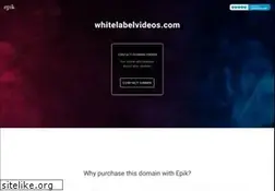 Sites similar to whitelabelvideos.com