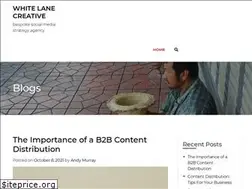 Sites similar to whitelanecreative.com