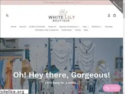 Sites similar to whitelilyboutique.co