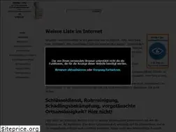 Sites similar to whitelist-weisseliste.de