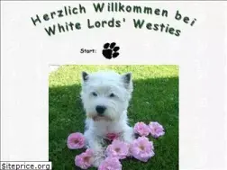 Sites similar to whitelords-westies.de