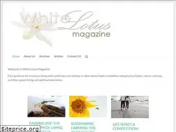Sites similar to whitelotusmagazine.com
