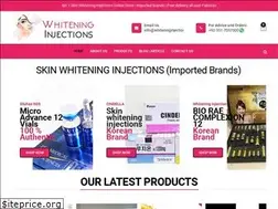 Sites similar to whiteninginjections.com