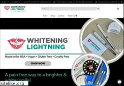Sites similar to whiteninglightning.com