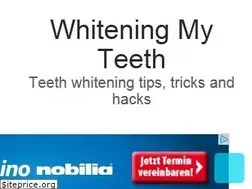 Sites similar to whiteningmyteeth.com